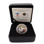 2008 Sterling Silver Coloured Lucky Loonie - Royal Canadian Mint