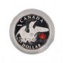 2008 Sterling Silver Coloured Lucky Loonie - Royal Canadian Mint