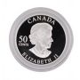 2004 50-Cent Sterling Silver Coin – Canadian Tiger Swallowtail