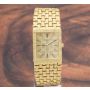 Vacheron Constantin Classic 7186 18k Yellow Gold Woven Bracelet 1970s Vintage Watch