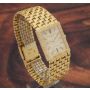 Vacheron Constantin Classic 7186 18k Yellow Gold Woven Bracelet 1970s Vintage Watch