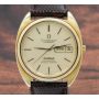 Omega Constellation Chronometer 168.0057 Automatic Gold Bezel & Steel Mens Watch