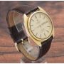 Omega Constellation Chronometer 168.0057 Automatic Gold Bezel & Steel Mens Watch