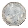 1947 Pointed-7 Canada silver $1 dollar nice EF/AU Toned