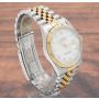 Rolex Datejust 16233 White Roman Dial 36mm Jubilee 18K/Stainless Steel Watch