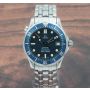 Omega Seamaster Mid Size 36mm Blue Dial 2551.80.00 James Bond Mens Watch