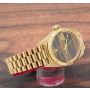 Rolex Datejust 6917 President 18K Tigers Eye Dial Oyster Perpetual Ladies Watch