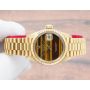 Rolex Datejust 6917 President 18K Tigers Eye Dial Oyster Perpetual Ladies Watch