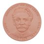 Meissen Porcelain medal 65mm original box Albert Schweitzer Choice Uncirculated