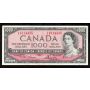 1954 Canada $1000 banknote Lawson Bouey A/K1314435 nice EF/AU