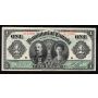 1911 Canada $1 banknote DC-18d SN 012968P Choice AU/UNC EPQ