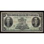 1913 Royal Bank of Canada $5 banknote 12-04 SN 5241705 FINE+
