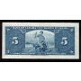 1937 Canada $5 banknote Coyne Towers H/S 2108928 Choice EF/AU