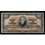 1937 Canada $100 banknote Gordon Towers B/J 0896946 VF