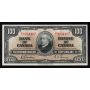 1937 Canada $100 note Gordon Towers B/J 3284407 Choice AU/UNC