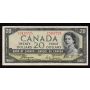 1954 Canada $20 devils face banknote Coyne Towers A/E 2417725 VF+
