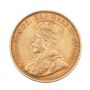 1912 Canada $5 gold coin  a/EF