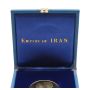 1971 IRAN 2000 Rials Gold coin Gem Uncirculated original mint box