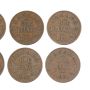 Canada 8 x key date cents 1922 1923 1924 1925 1926 1927 1930 1931 VG