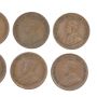 Canada 8 x key date cents 1922 1923 1924 1925 1926 1927 1930 1931 VG