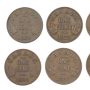 Canada 8 x key date cents 1922 1923 1924 1925 1926 1927 1930 1931 VG