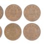 Canada 8 x key date cents 1922 1923 1924 1925 1926 1927 1930 1931 VG
