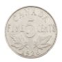 1926 Far-6 Canada 5 cents VG