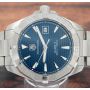 Tag Heuer Aquaracer Caliber 5 WAY2112-0 Stainless Blue Dial Automatic Mens Watch