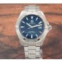Tag Heuer Aquaracer Caliber 5 WAY2112-0 Stainless Blue Dial Automatic Mens Watch
