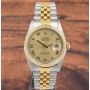 Rolex Datejust 16234 Two-Tone 18K & Stainless Automatic Mens Watch 