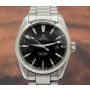 Omega Seamaster Aqua Terra 196.1114 Stainless Quartz, Black Dial Unisex Watch