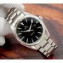 Omega Seamaster Aqua Terra 196.1114 Stainless Quartz, Black Dial Unisex Watch