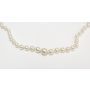 Luxury 14K White Gold Diamond 81x Pearl Necklace 18