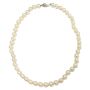 14K White Gold 49x Pearl Necklace