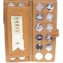 24x Canadian Proof Silver $1 Dollars 1985 to 2010 In RCM Leather Holder 