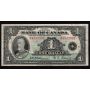 1935 Canada $1 banknote Osborne Towers B 4533391 nice VF+