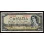 1954 Canada $20 devils face banknote Coyne Towers A/E 9759741 nice VF