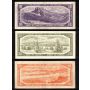 1954 Canada $1 $2 $5 $10 $20 $50 $100 banknote set 7-notes a/EF to AU+