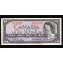 1954 Canada $10 banknote Beattie Rasminsky T/V 0215570 Choice AU/UNC