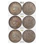 3x 1914 China Republic 10 Cents Y326 L&M66 PCGS MS66+ 