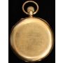 Men's 18k Gold Swiss Open Face Pocketwatch