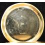 Men's 18k Gold Swiss Open Face Pocketwatch