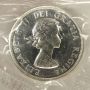 1964 Missing Dot Canada Silver Dollar Error Mint Sealed PL66