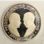1972 Richard Nixon1972 Mao Zedong & Zhou Enlai China Choice Cameo Proof •