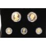 2018 Canadian Legacy of the Dime Fine Silver & Gold-plated 5-Coin Set