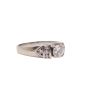 14kt White Gold 0.75 tcw Diamond ring - size 7 with $5,100 appraisal