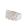 14 kt White Gold ring with 2.00 tcw diamonds Size 6