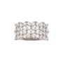 14 kt White Gold ring with 2.00 tcw diamonds Size 6
