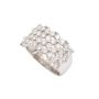 14 kt White Gold ring with 2.00 tcw diamonds Size 6