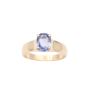 1.41ct Sapphire Type II VS 14K yg ring 4.1 grams Size-7 